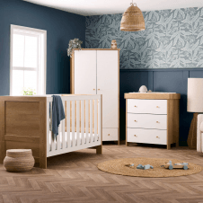 Nika 3 Piece Room Set - Oak & White