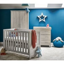 Nika Mini 3 Piece Room Set- Grey Wash