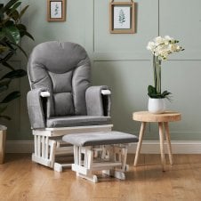 Reclining Glider Chair & Stool