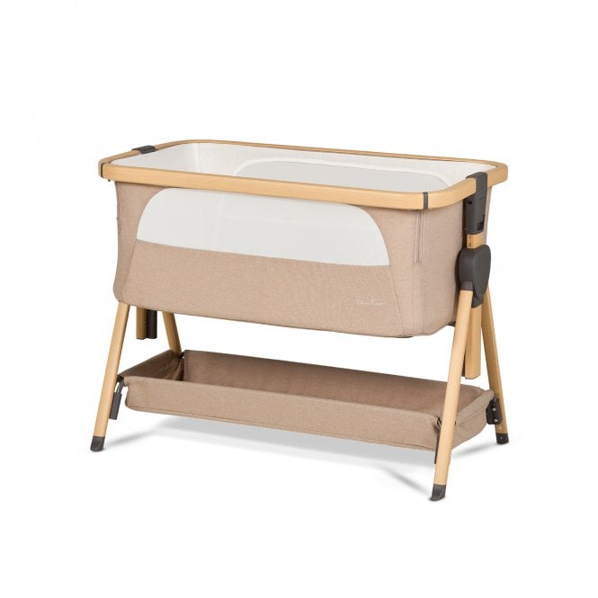 Silver Cross Lunar Bedside Crib 