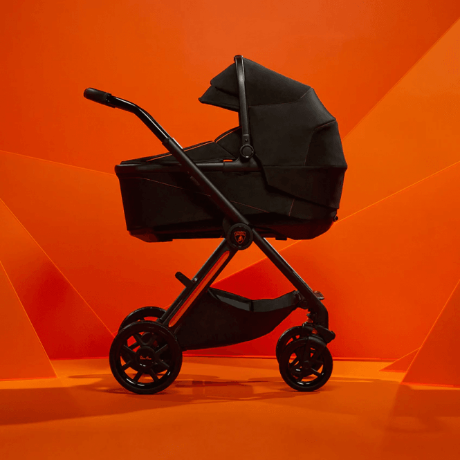 Silver Cross x Automobili Lamborghini Reef AL Arancio Travel System Accessory Bundle