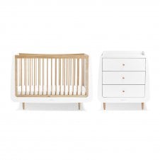 SnuzKot Skandi 2 Piece Nursery Furniture Set Core Collection 