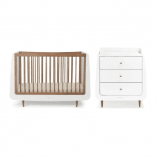SnuzKot Skandi 2 Piece Nursery Furniture Set The Natural Edit