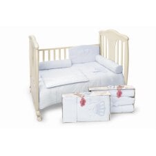 Henry Blue 5pc Bedding Set