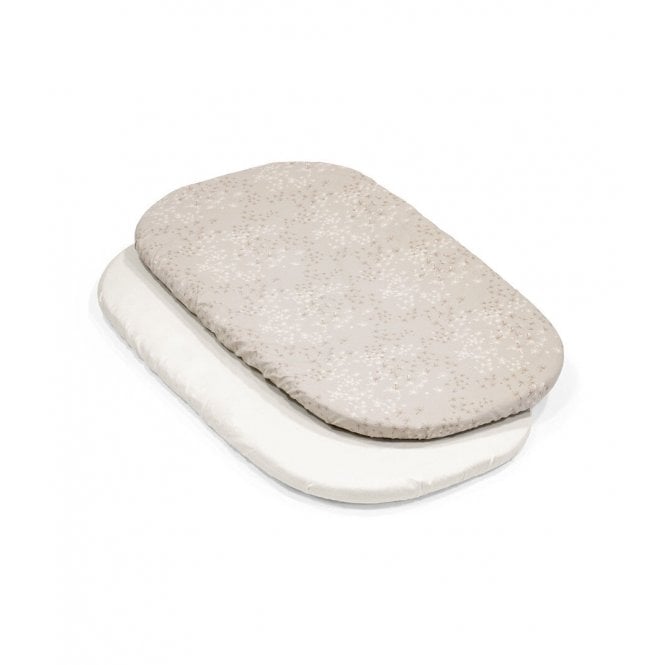Stokke® Snoozi Fitted Sheet 2-Pack OCS 