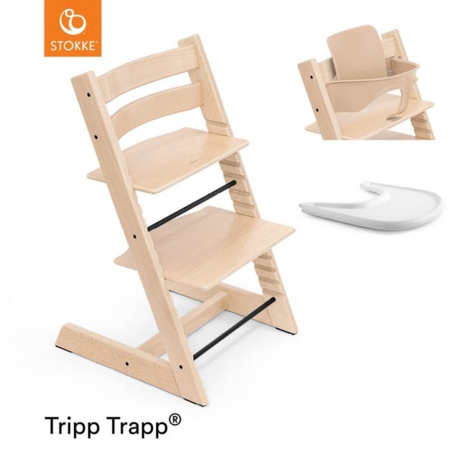 Stokke® Tripp Trapp + Tray & Free Baby Set 