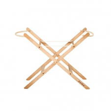Moses Basket Foldable Stand - Natural