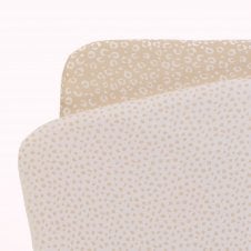 Bedside Crib Fitted Sheets 2pk