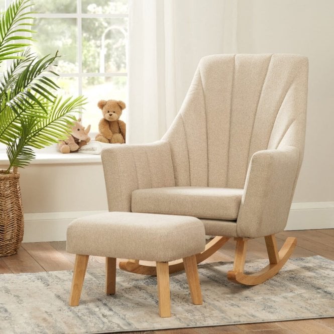 Tutti Bambini Jonah Rocking Chair & Foot Stool