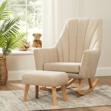 Jonah Rocking Chair & Foot Stool