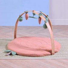 Luxury Wood & Muslin Playgym
