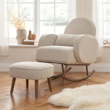 Micah Rocking Chair & Footstool 
